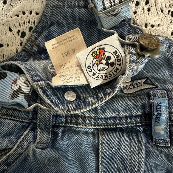 Vintage baby mickey &co overalls - Picture 3 of 4